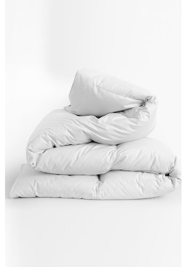 Varol King Size Kaz Tüyü Yorgan Beyaz
