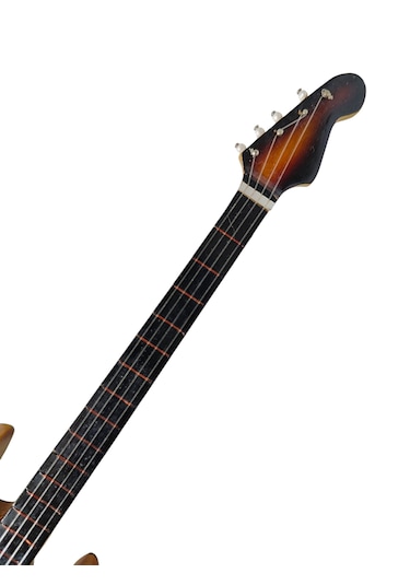 El Yapımı 1/4 Ölçek Minyatür Elektro Bas Gitar Fender Precision S