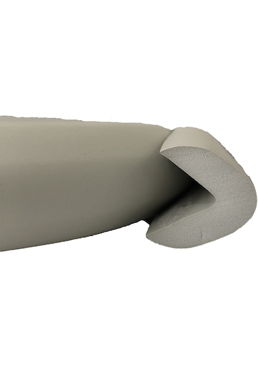 Evokids 3 Adet Kauçuk Kenar Koruyucu (6 Metre) - Gri Çok Renkli