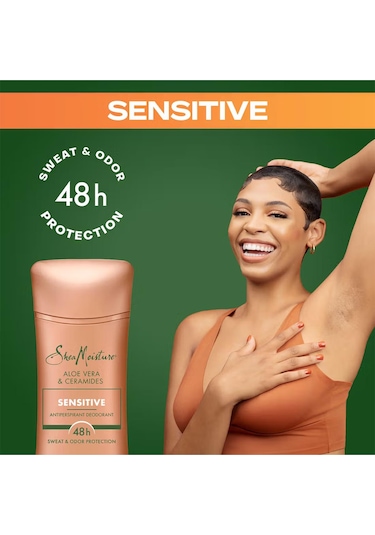 Shea Moisture Aloe Vera & Ceramides Sensitive Antiperspirant Stick Deodorant 74gr