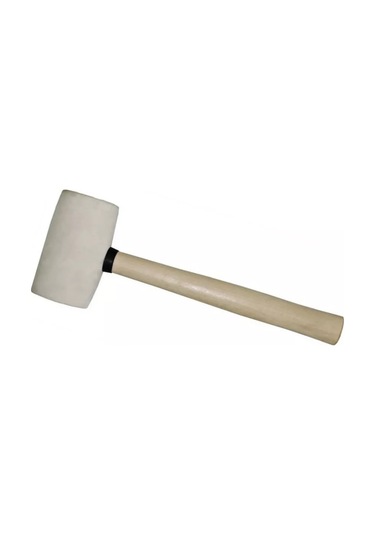 Startul Seramik İçin Kauçuk Spatula Beyaz 0,45 Kg Ahşap Sap 176787446