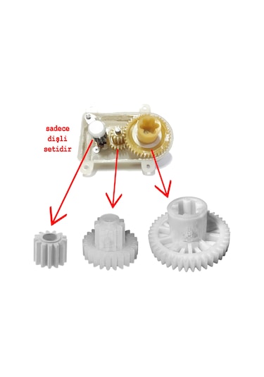 Fakir Mr. Chef Trella Uyumlu Blender Dişli Kutusu Tamir Dişli Seti Uyumlu