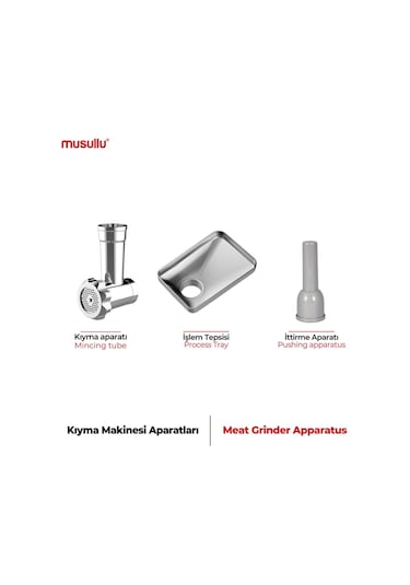 Musullu Multichef MSL-3005 Hamur Yoğurma Makinesi + Karıştırma Kabı