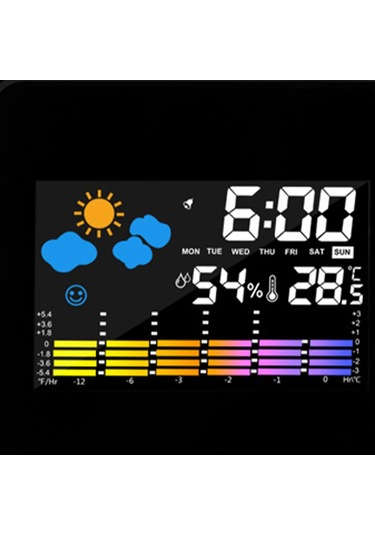 Çalar Saat Gece Arka İşık İle Ev Oturma Odası Yatak Odası İçin