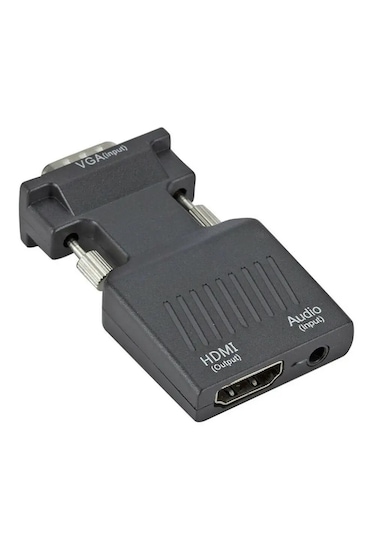 Vga To Hdmı Adaptörü 1080p Full Hd Hdmı Dönüştürücü