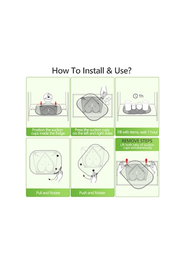 Springsun Buzdolabı Ve Mutfak Dolapları İçin Pratik Döner Saklama Tepsisi - Yağ Şişeleri, Baharatlar, Meyve Sebzeler İçin Şeffaf
