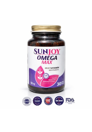 Sunjoy Omega Max - Balık Yağı Ve Multivitamin