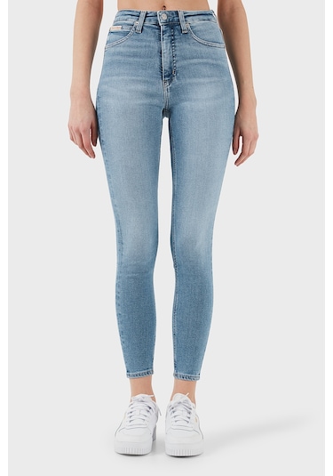 Calvin Klein Bayan Kot Pantolon J20j224486 1aa Açık Mavi Açık Mavi Calvin Klein Bayan Kot Pantolon J20j224486 1aa Açık Mavi Açık Mavi