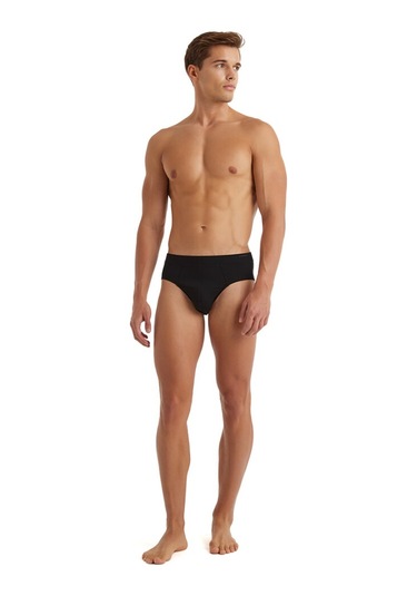 Blackspade Erkek Slip Külot 2Li Paket Loose Fit 9625 - Siyah