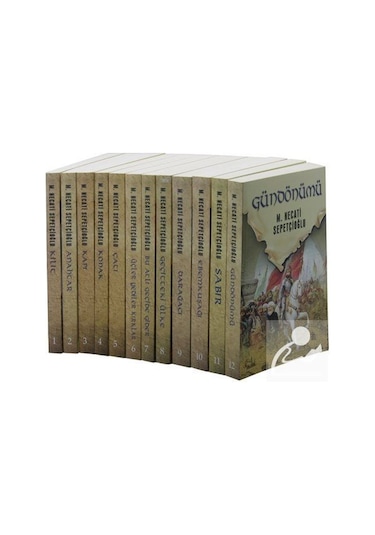 Dünki Türkiye Dizisi 12 Kitap Takım / Mustafa Necati Sepetçi...
