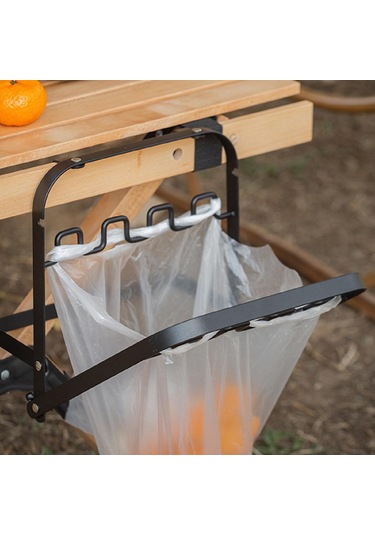 Suntek Kamp Çöp Torbası Tutucu Asılı Partileri Için Piknik Siyah Siyah