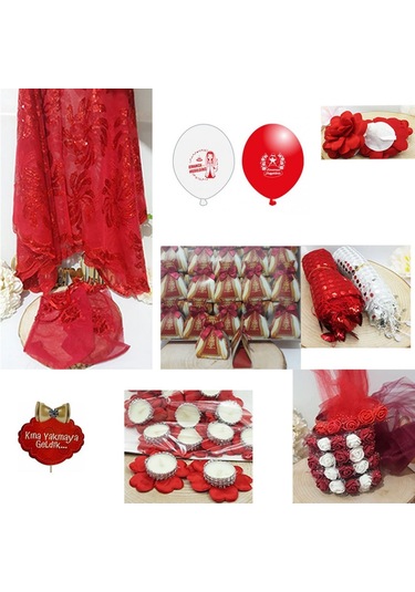 101 Parça Kına Gecesi Ekonomik Set