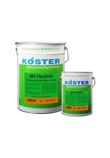 Köster Ms-Flexfolie Ms Polimer Esaslı Elastik Su Yalıtım 25 KG