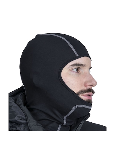 Trespass Moulder - Adults Balaclava Unisex Siyah Kar Maskesi Blk Siyah