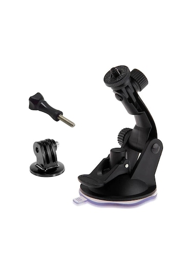 Tüm Aksiyon Kameralarla Uyumlu Vantuz Vakumlu Küçük Boy 3lü Set Çok Renkli