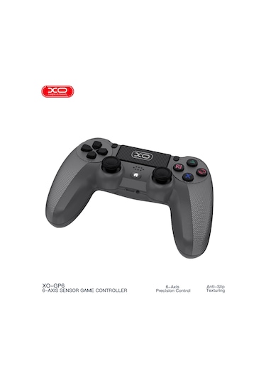 Bluetooth & Kablolu Titreşimli Oyun Kolu Pc Telefon Konsol Uyumu Gamepad Gp6 - Ps4 Android Apple Uyumlu iOS Ps3