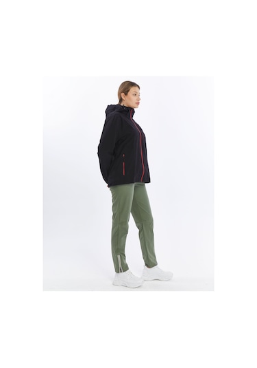 Mapamyumco Windbreaker Kadın Ceket-siyah Siyah