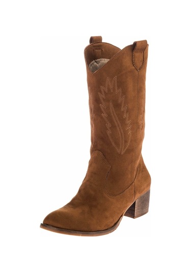 Fox Shoes Taba Süet Kadın Bot E267730002