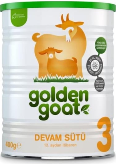 Golden Goat 3 Keçi Sütlü Devam Sütü 400 G