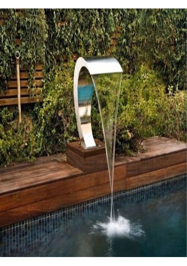 DEV PASLANMAZ 350x290 mm Kobra Model Havuz Şelalesi  AISI 304