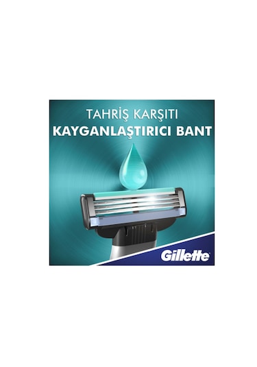 Gillette Mach3 Yedek Tıraş Bıçağı 8'li