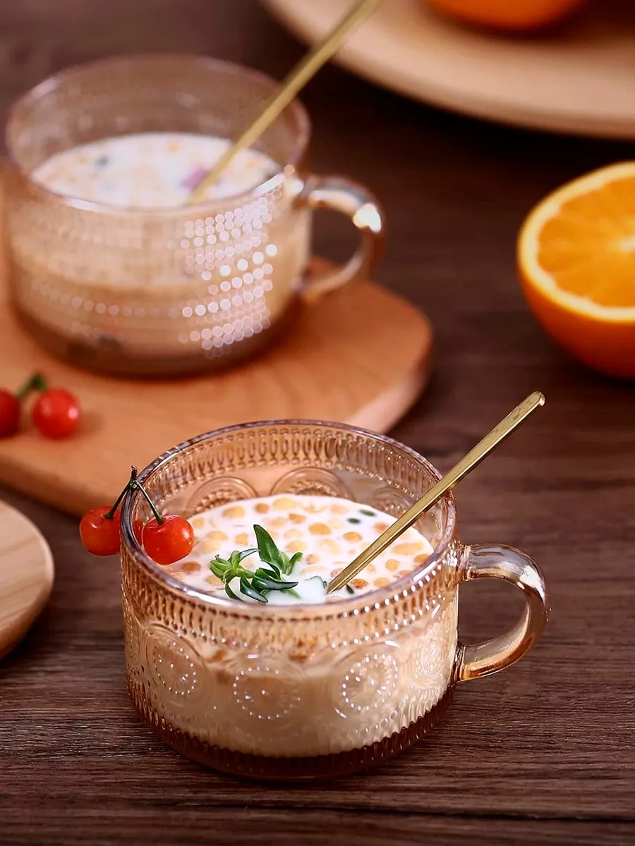 Conflate Vintage Çay Ve Kahve Seti, Sarı, 2 Adet, 400 Ml 355927622 Gri