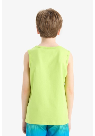 Defacto Erkek Çocuk Bisiklet Yaka Atlet F0693a825hsgn667 Yeşil