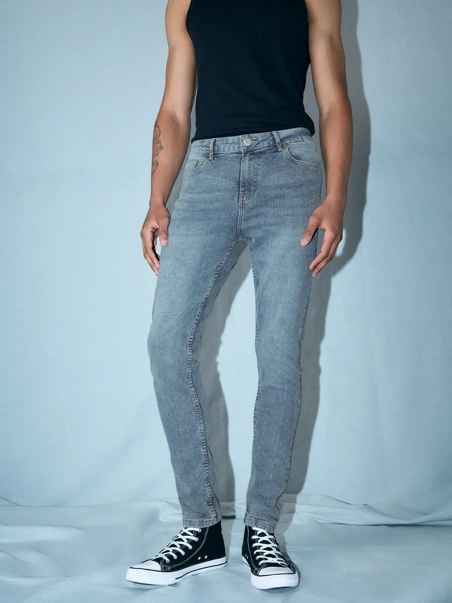 Tvoe Super Dar Kot Pantolon 418232132 Açık Mavi