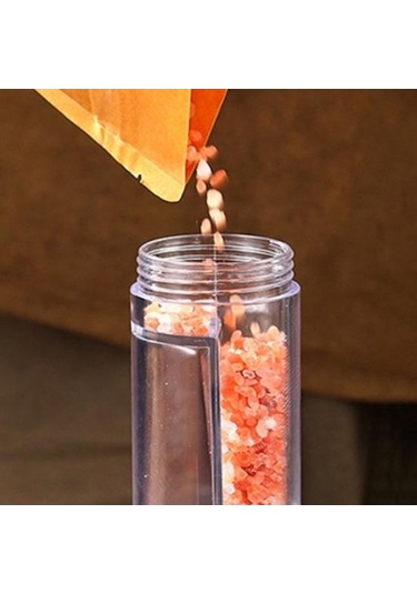 Besthome1 Çift Bölmeli Karabiber Öğütücü, Baharat Şişesi, Mutfak Keyfi Diğer