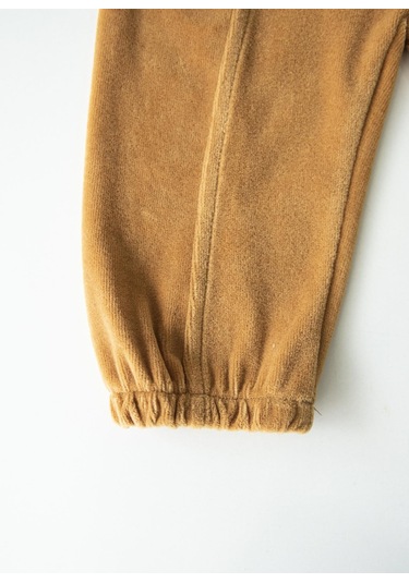 Organik Letonya Kadife 2'li Takım Hardal HARDAL