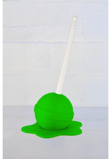 Eriyen Lolipop Apple Pen Ve Kalem Tutacağı Yeşil