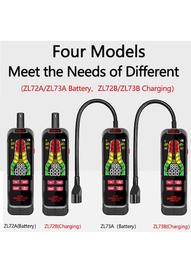 Hallow elde Taşınabilir Yanıcı Gazlar Kaçak Dedektörü Doğal E24898-3