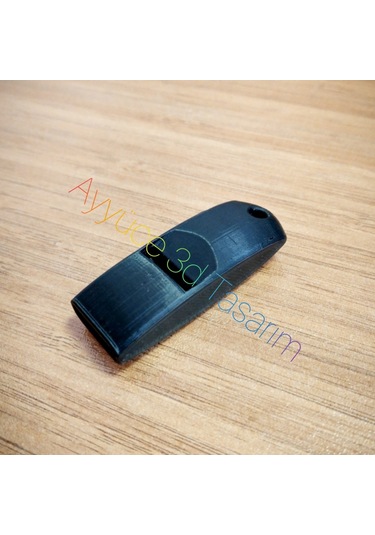 Ayarlanabilir İpli Yüksek Sesli Düdük 129db Siyah