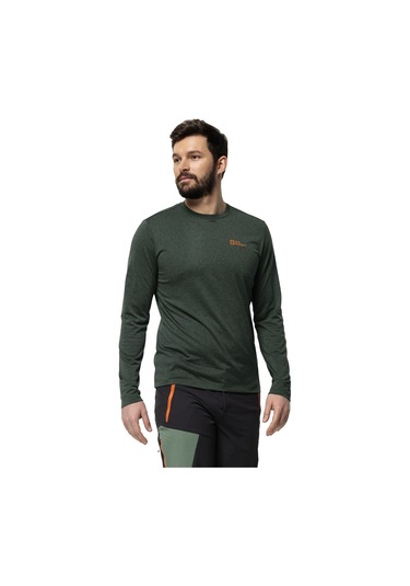 Jack Wolfskin Sky Thermal L/s M Yeşil Yeşil