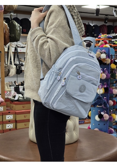 My Polo 2114-8675 Kadın Krinkıl Kumaş Çok Gözlü Astarlı Petli Su Diğer