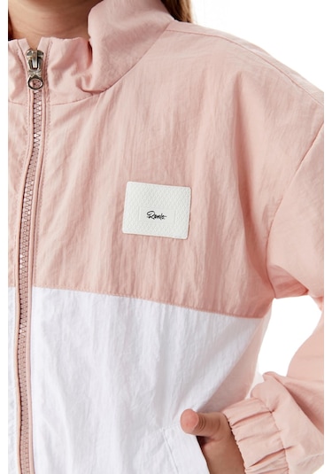 Benitto Kids Kız Çocuk Mevsimlik Yağmurluk Ceket 51359 Pembe