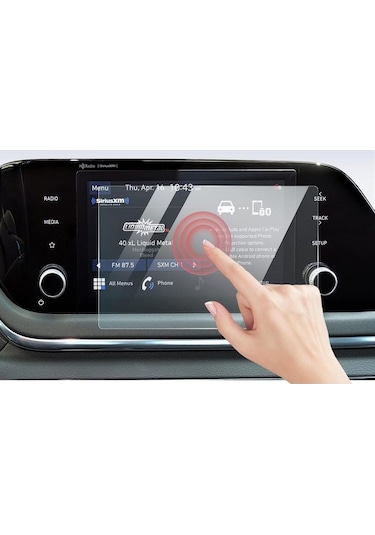 Hyundai İ20 8 İnç Mat Ekran Koruyucu Multimedya Şeffaf