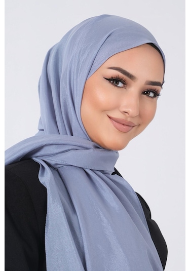 Harem Scarf Brisa Vual Şal - Kot Mavi - Kot Mavi