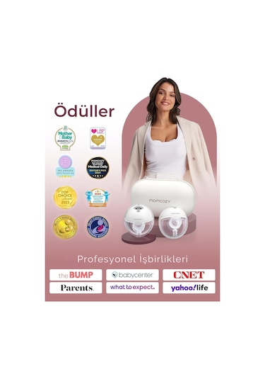 Momcozy M5 Kablosuz Göğüs Pompası (Çiftli)