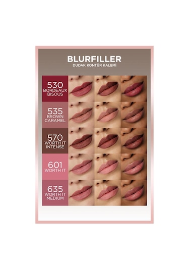 Blurfiller Dudak Kontür Kalemi - 601 Worth It 3600524253530-11242