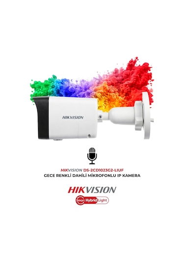Ds-2cd1023g2-lıuf 2mp 30m Gece Görüşlü Poe Bullet Ip Kamera