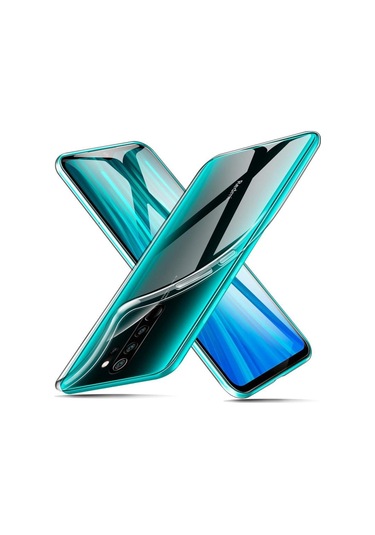 Xiaomi Redmi Note 8 Pro Kılıf Tam Şeffaf Silikon Transparan