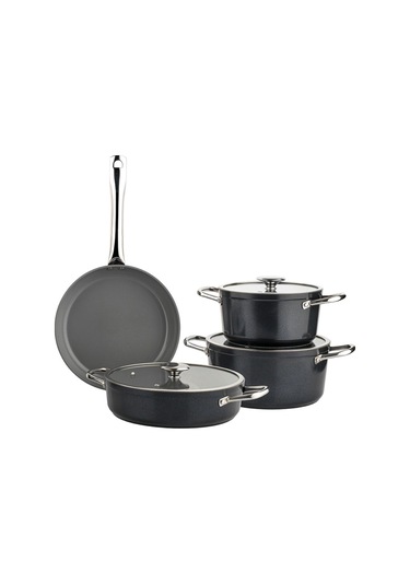 Tencere Seti Voyage Tencere Seti Siyah Siyah