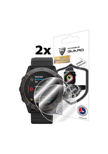 Ipg Garmin Fe Nix 6X Akıllı Saat Watch Ekran Koruyucu 2 Adet