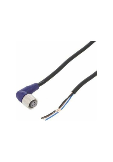 Omron Xs2f-lm12pvc4a2m M12 Açılı Soketli Sensör Kablosu 2m
