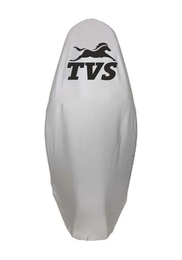 Tvs Uyumlu Koltuk Kılıfı Beyaz Siyah