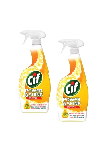 Sprey Power & Shine Mutfak 750 Ml 2 Adet