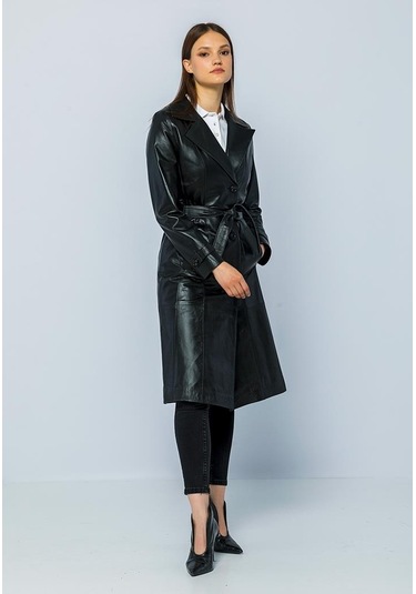 Basics&more Kadın Trenc Deri Ceket Brenda 001