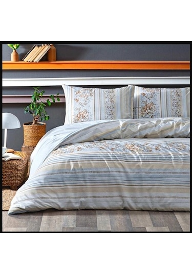 Özdilek Nev Narciso Bej Çift Kişilik Uyku Seti Bej