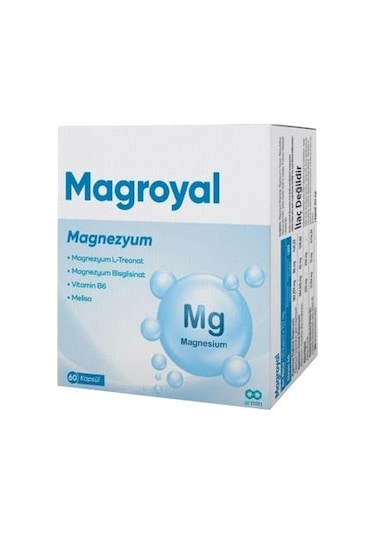 Magroyal Magnezyum 60 Kapsül